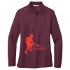 Women's Silk Touch Long Sleeve Polo Thumbnail