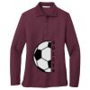 Women's Silk Touch Long Sleeve Polo Thumbnail