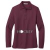 Women's Silk Touch Long Sleeve Polo Thumbnail