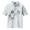 Youth Silk Touch Polo Thumbnail